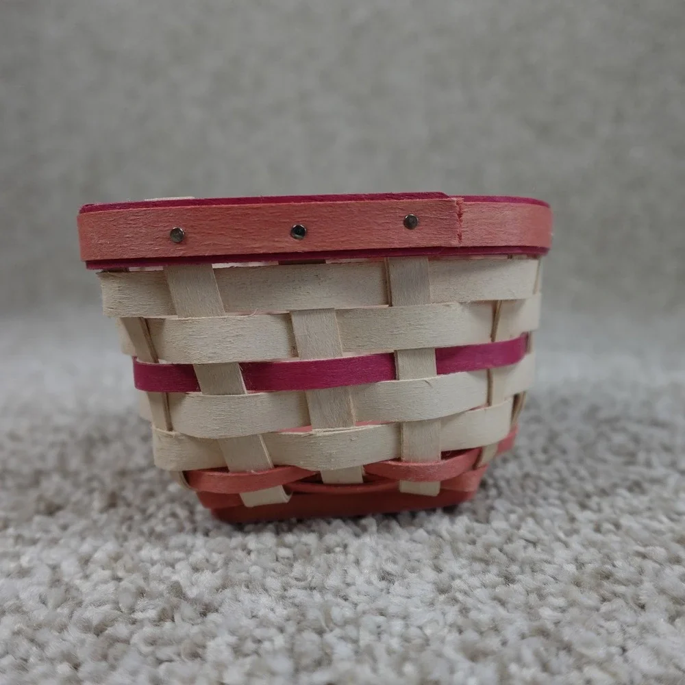 Longaberger 2012 Horizon of Hope Basket Pink Ribbon Breast Cancer Awareness